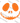 Skull Eye Stitched Face Decal Orange Design