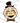 Vintage Top Hat Moon Face Design