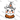 Vintage Party Hat Ghost Clown Design