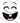 Lashed Eyes Buck Tooth Whisker Monster Face Black Design