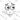 Simple Eyes Whisker Buck Tooth Monster Face White Design