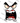 Furious Eyebrows Fanged Monster Mouth Face White Design