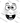 Round Eyes Whisker Smile Monster Face Black Design