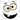 Lashed Eyes Happy Grin Monster Face Black Design
