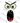 Green Eyed Screaming Monster Face White Design