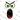 Green Eyed Screaming Monster Face White Design