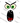 Green Eyed Screaming Monster Face Black Design