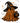 Witch Hat Ghost with Pumpkin White Edition Design