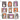 Ghost Window Grid Pattern Colored Design