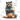 Raccoon in Sweater Waiting for Halloween Alternate Design