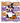 Halloween Repeated Text with Witch Penguin Design