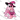 Pink Ghost Witch With Pumpkin Bucket Pocket Design