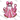 Patchwork Ghost With Pink Bow Pocket Design