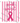 Pink Spirit Striped Awareness Ribbon Design