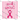 Pink Spirit Striped Awareness Ribbon Design