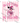 In October We Wear Pink Ghost Witch Striped Backdrop Light Design