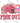 Pink Out Tie Dye Football Helmet Design