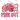 Pink Out Tie Dye Football Helmet Design