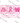 Fight Hope Care Pink Stripe Stamps Design
