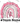 Pink Hearts Rainbow Team Name Pocket Third Version Design