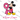 Cartoon Mouse Holding Awareness Ribbon Team Name Design