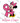 Cartoon Mouse With Bow Awareness Ribbon Team Name Design
