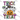 Trick Or Treat Ghost And Pumpkin Stack Design