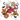 Retro Floral Halloween Devil Duck Design