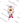 Cowboy Boot Ghost Pink Lightning Design
