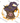 Witch Hat Highland Cow Design