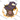 Witch Hat Highland Cow Design