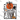 Pumpkin Head Skeleton Coffee Frame Bold Design