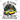 Get In Loser Haunted Town Taxi Black Text Design