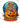 Teddy Bear On Pumpkin Moon Halloween Design