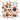 Candy Apple Skull Treats Pattern Light Design