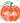 Mini Orange Pumpkin Cutout Design