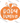 Baby Pumpkin Orange Silhouette Design