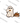Ghost With Pumpkin Basket Simple Design