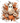 Floral Ghost Pumpkin Wreath Design