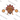Peeking Turkey With Pumpkins Design