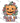 Trick Or Treat Floral Pumpkin White Print Design