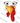 Turkey Face With Wide Startled Eyes Design