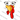 Turkey Face With Wide Startled Eyes Design