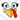 Turkey Face With Bold Lashes And Blue Eyes Design