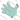 Hand Turkey Outline White Version Design