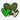 Lucky Leopard Clover Cow Print Hearts Design