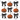 Black Bow Jack O Lantern Pattern Dark Design