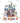Halloween Theme Park Castle Costume Characters Back Light Design