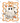 Cute Ghost Floral Frame Design