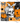 Skull Bandana Pumpkin Patchwork Design